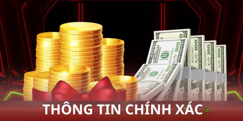 Thành viên đảm bảo thông tin giao dịch rút tiền đầy đủ, chính xác